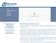 Tablet Screenshot of mac-consulting1.com